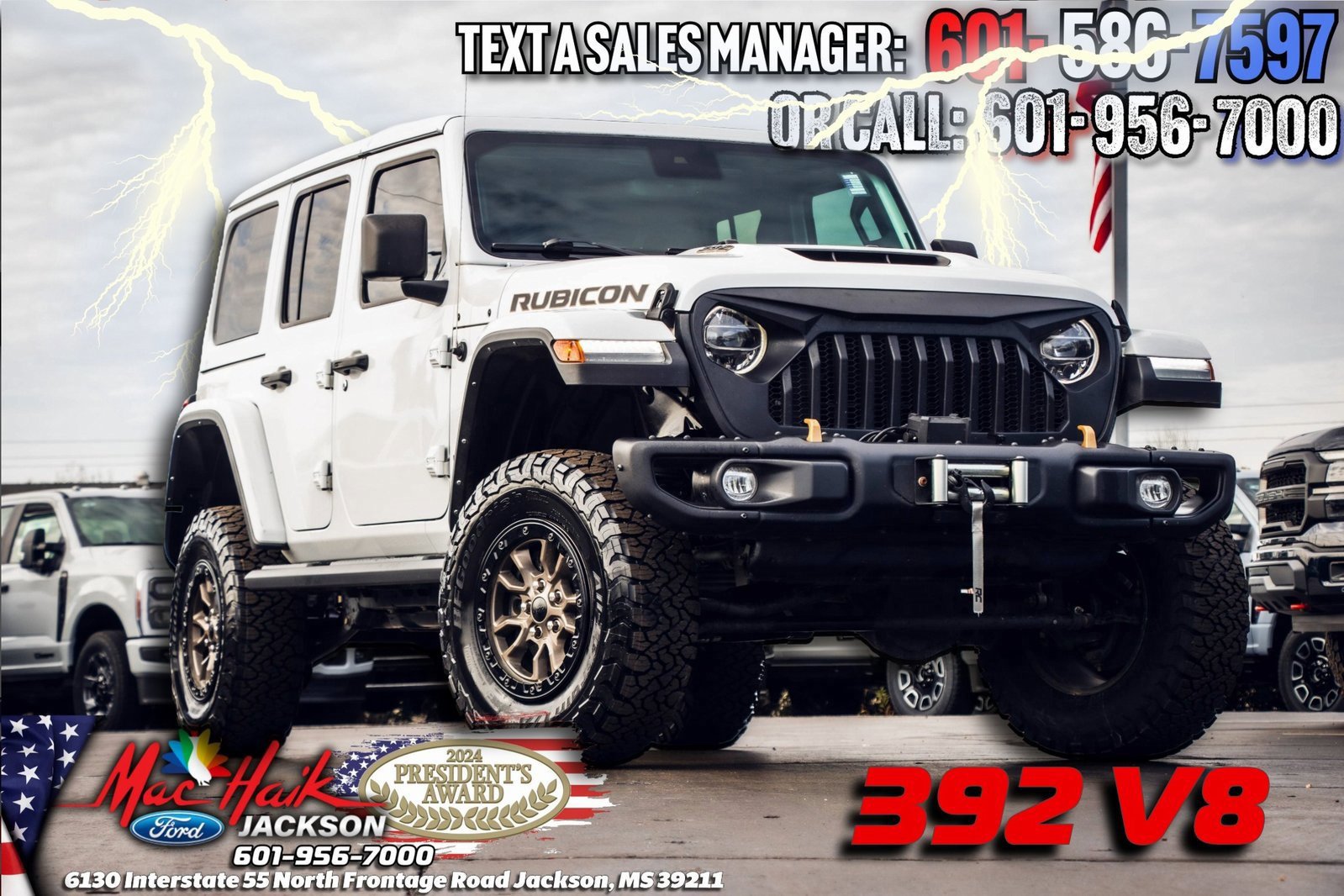 Used 2021 Jeep Wrangler Unlimited Rubicon w/ Trailer Tow Package image 4
