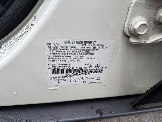 Certified 2021 Ford EcoSport SE FWD image 14