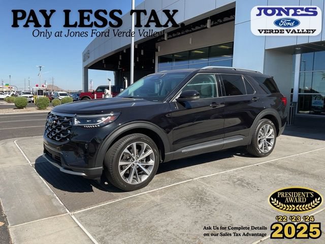 Certified 2025 Ford Explorer Platinum w/ Ultimate Package
