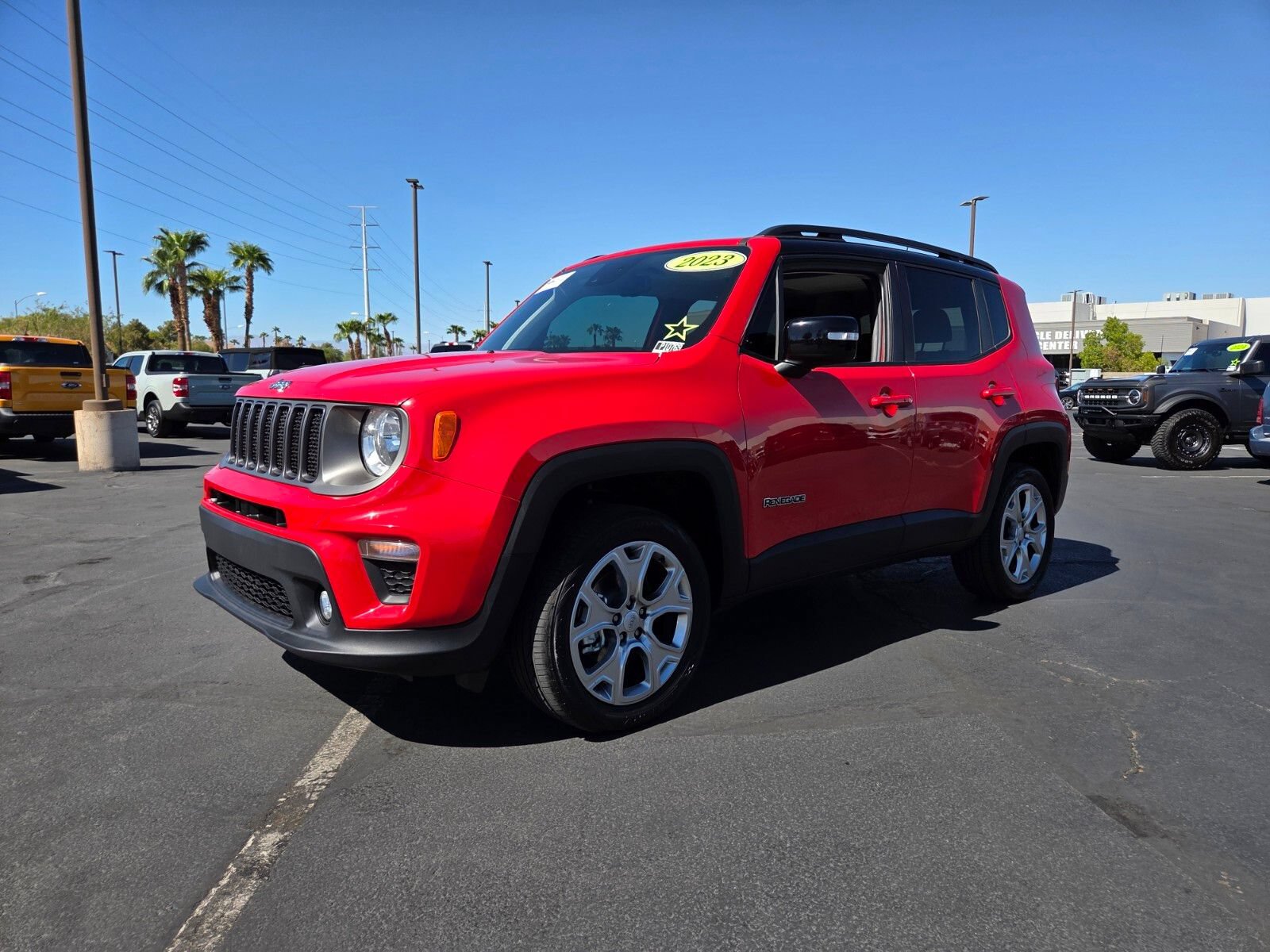 Used 2023 Jeep Renegade Limited w/ Sun/Sound Group AWD/4WD image 2