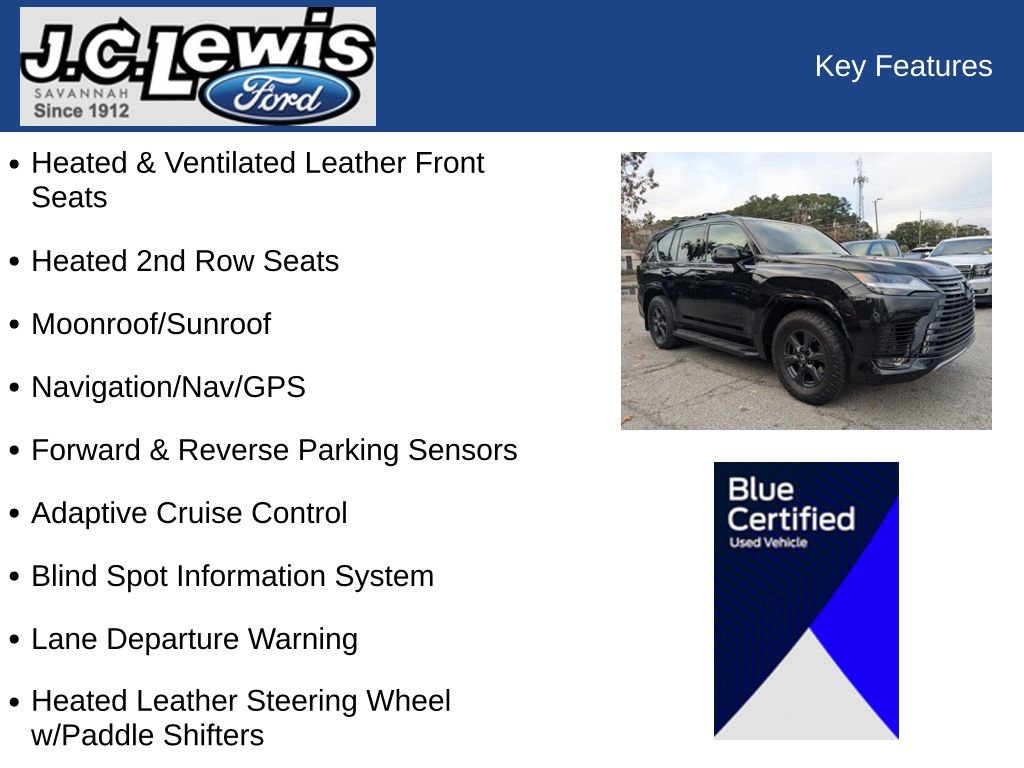 Used 2025 Lexus LX 700h Overtrail image 36