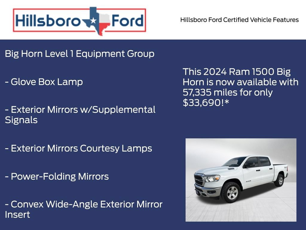 Used 2024 RAM 1500 Big Horn AWD/4WD image 13