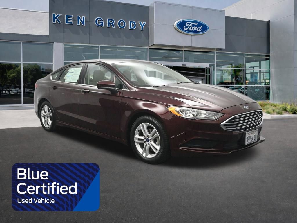 Certified 2018 Ford Fusion SE w/ Fusion SE Technology Package