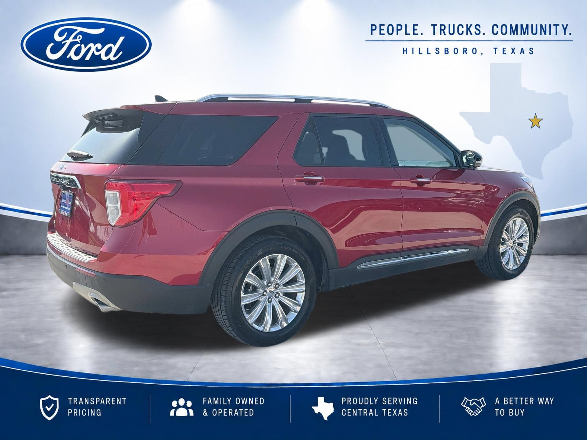 Certified 2023 Ford Explorer Limited w/ Limited Technology Package RWD image 5