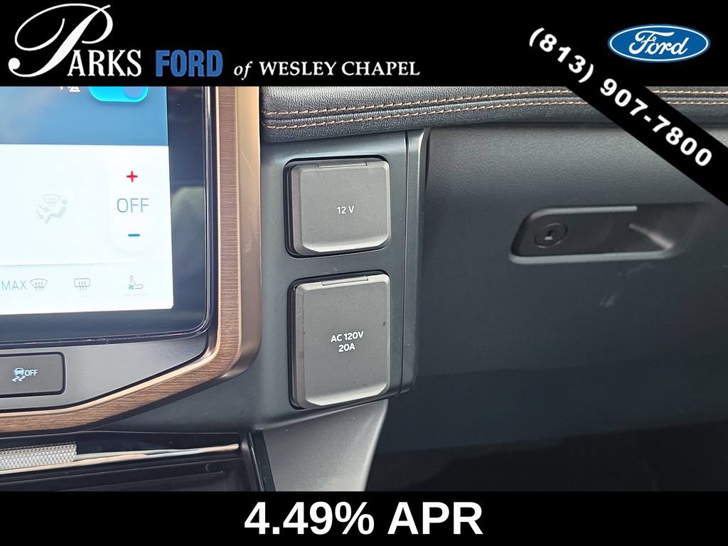 Certified 2023 Ford F150 Lightning Lariat w/ Equipment Group 511A High AWD/4WD image 26