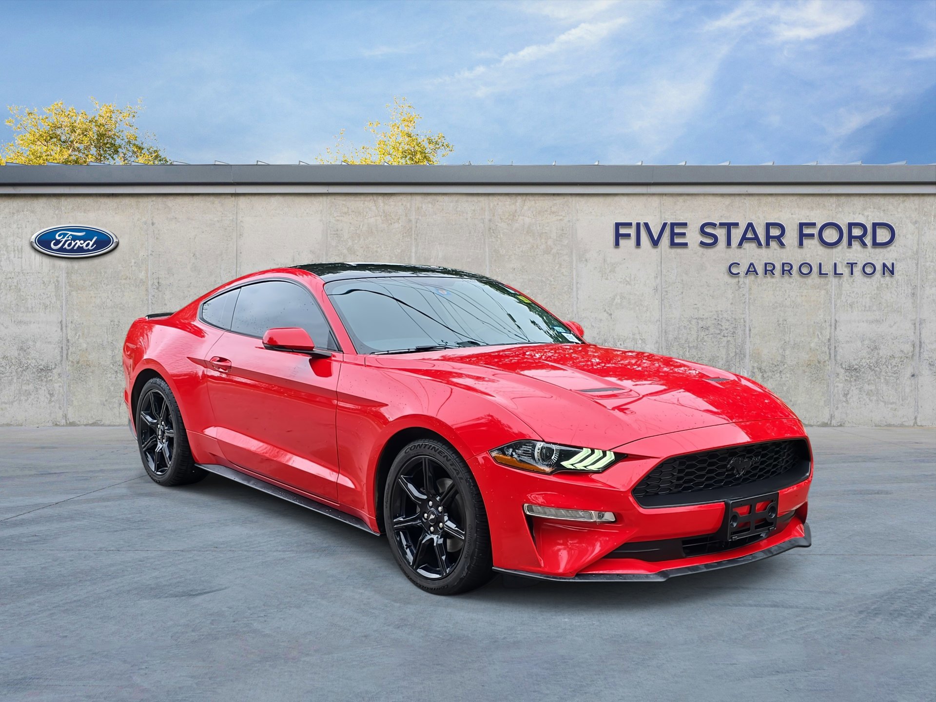 Certified 2020 Ford Mustang Premium w/ Black Accent Package RWD image 7