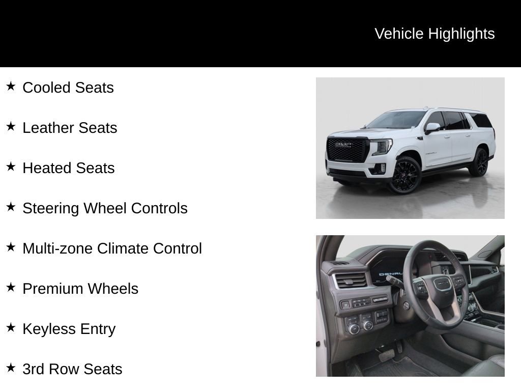 Used 2024 GMC Yukon XL Denali w/ Max Trailering Package image 13
