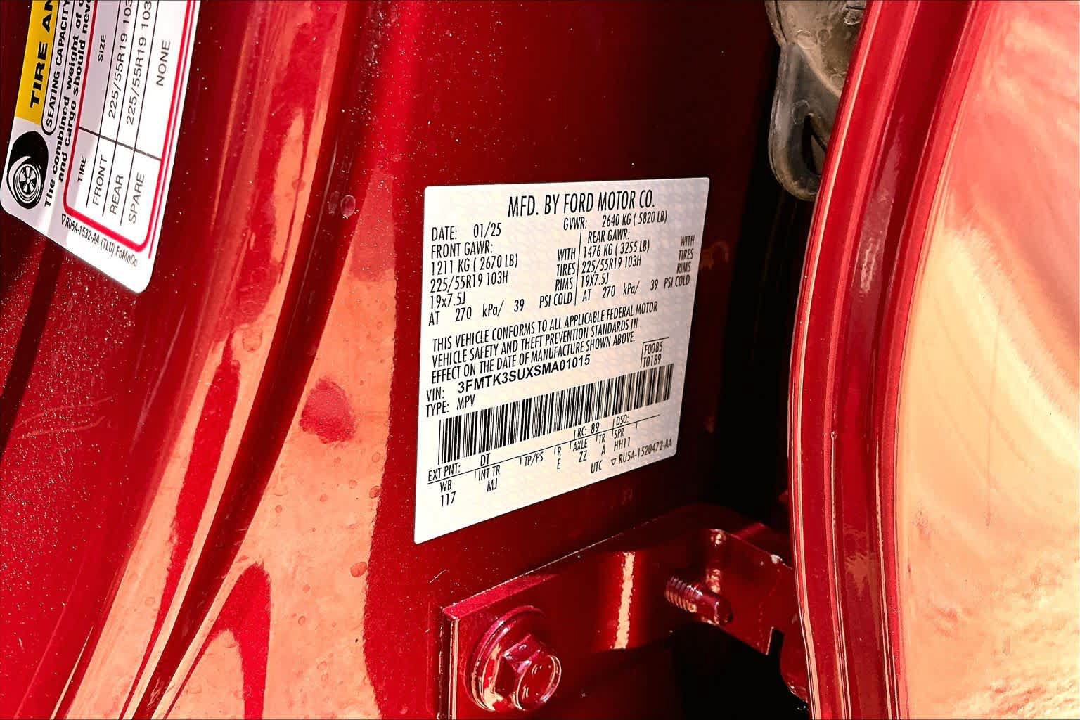 Certified 2025 Ford Mustang Mach-E Premium w/ Sport Appearance Package AWD/4WD image 33