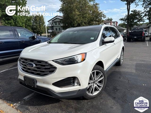 Certified 2023 Ford Edge Titanium w/ Class II Trailer Tow Package AWD/4WD image 1
