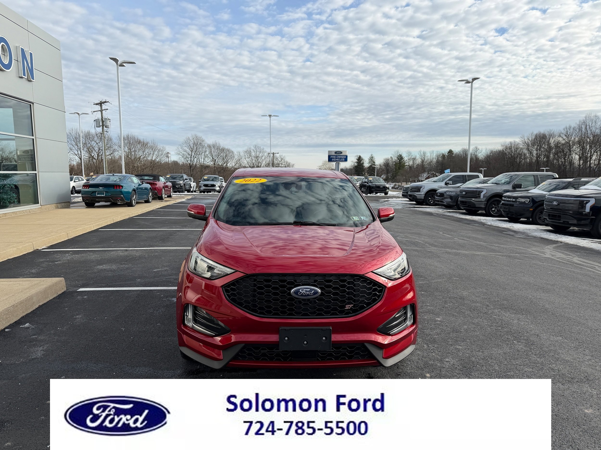 Certified 2022 Ford Edge ST