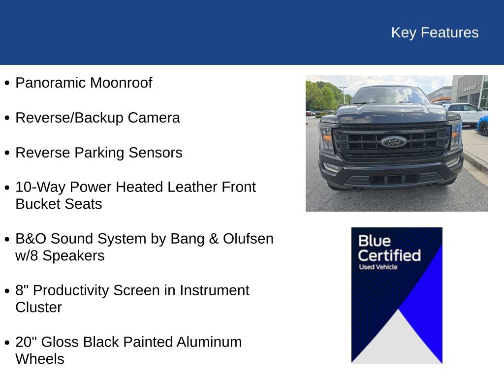 Certified 2022 Ford F150 XLT w/ Equipment Group 302A High AWD/4WD image 11