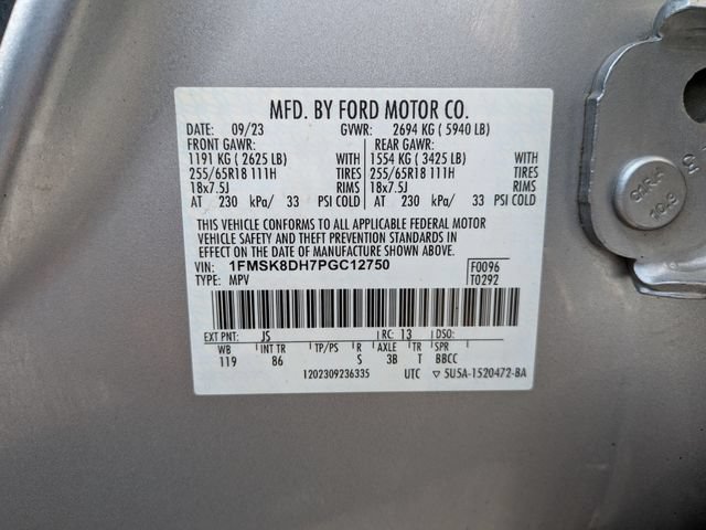 Certified 2023 Ford Explorer XLT AWD/4WD image 26