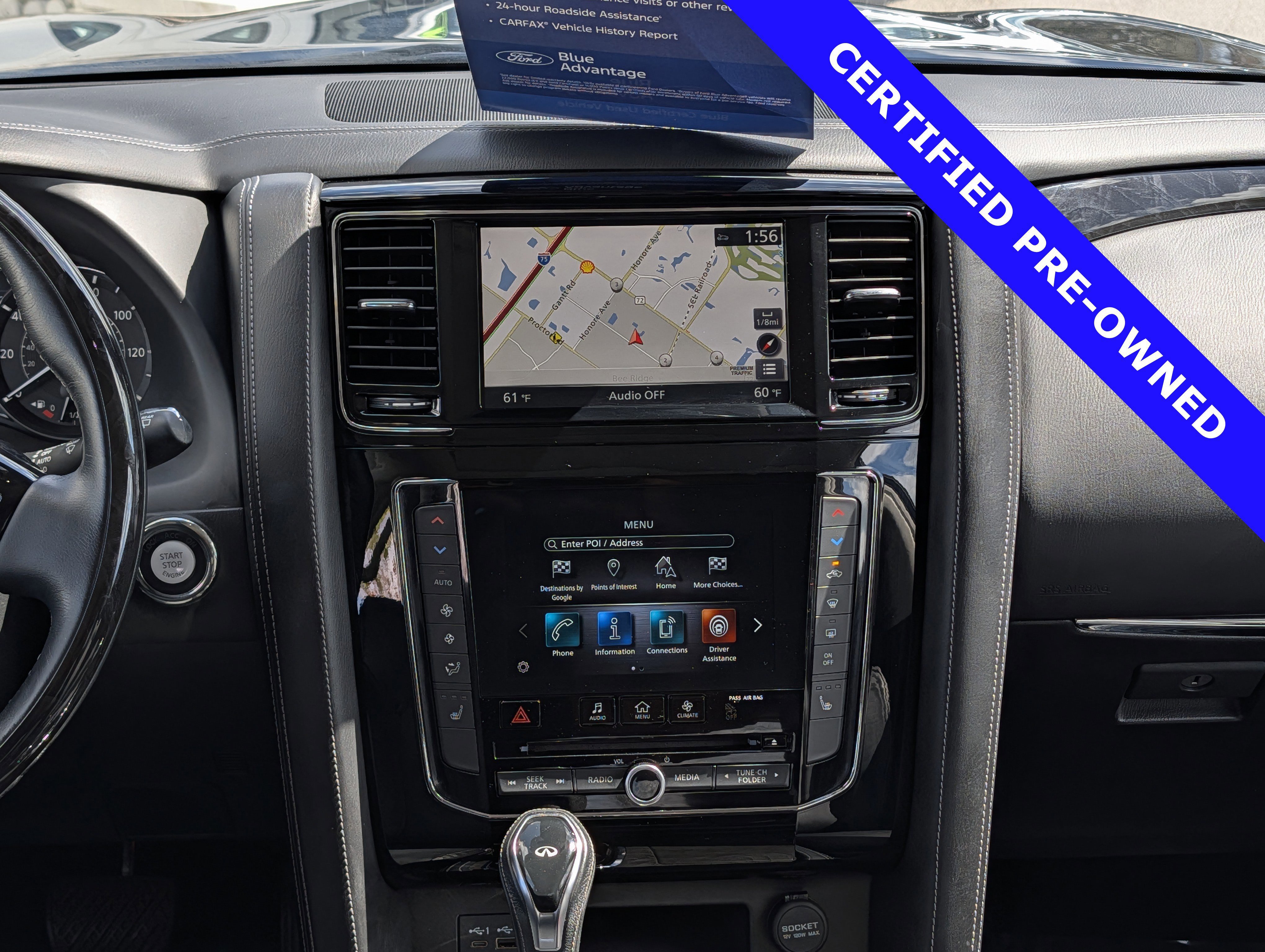 Used 2021 INFINITI QX80 Luxe image 20