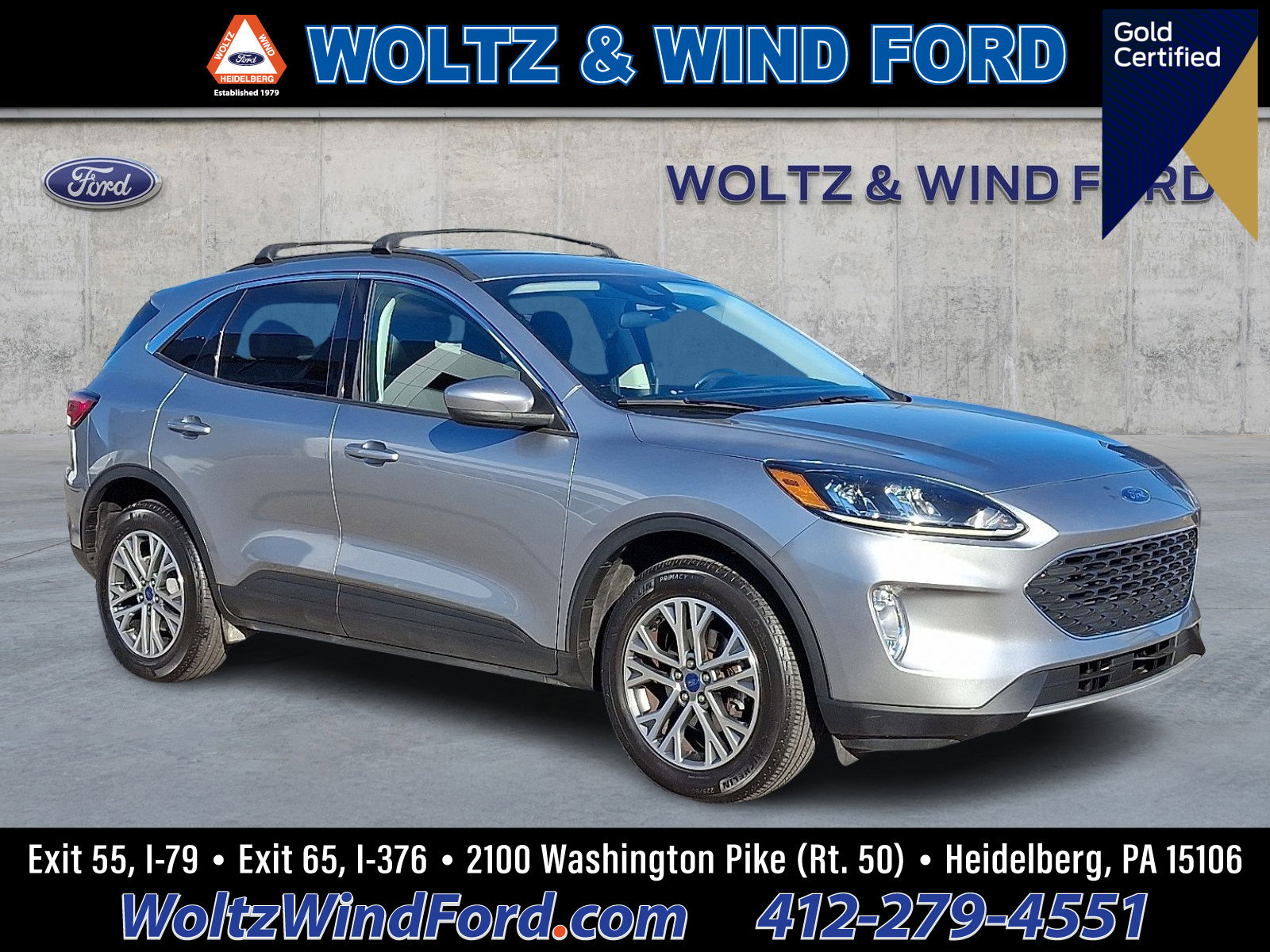 Certified 2022 Ford Escape SEL