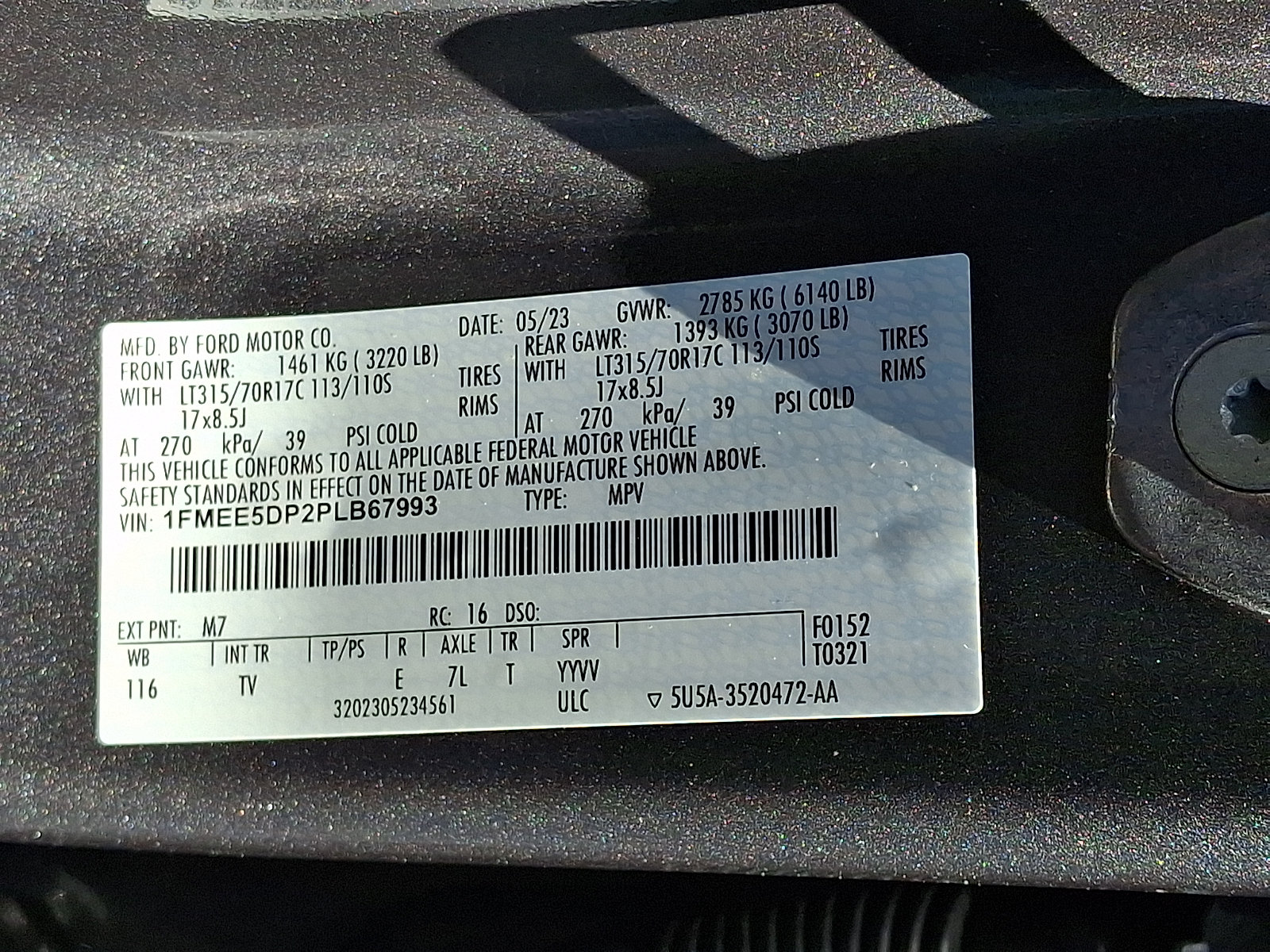 Certified 2023 Ford Bronco Wildtrak AWD/4WD image 27