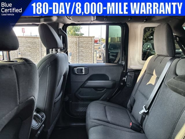 Used 2020 Jeep Wrangler Unlimited Sahara w/ Uconnect 4C Nav & Sound Group AWD/4WD image 15