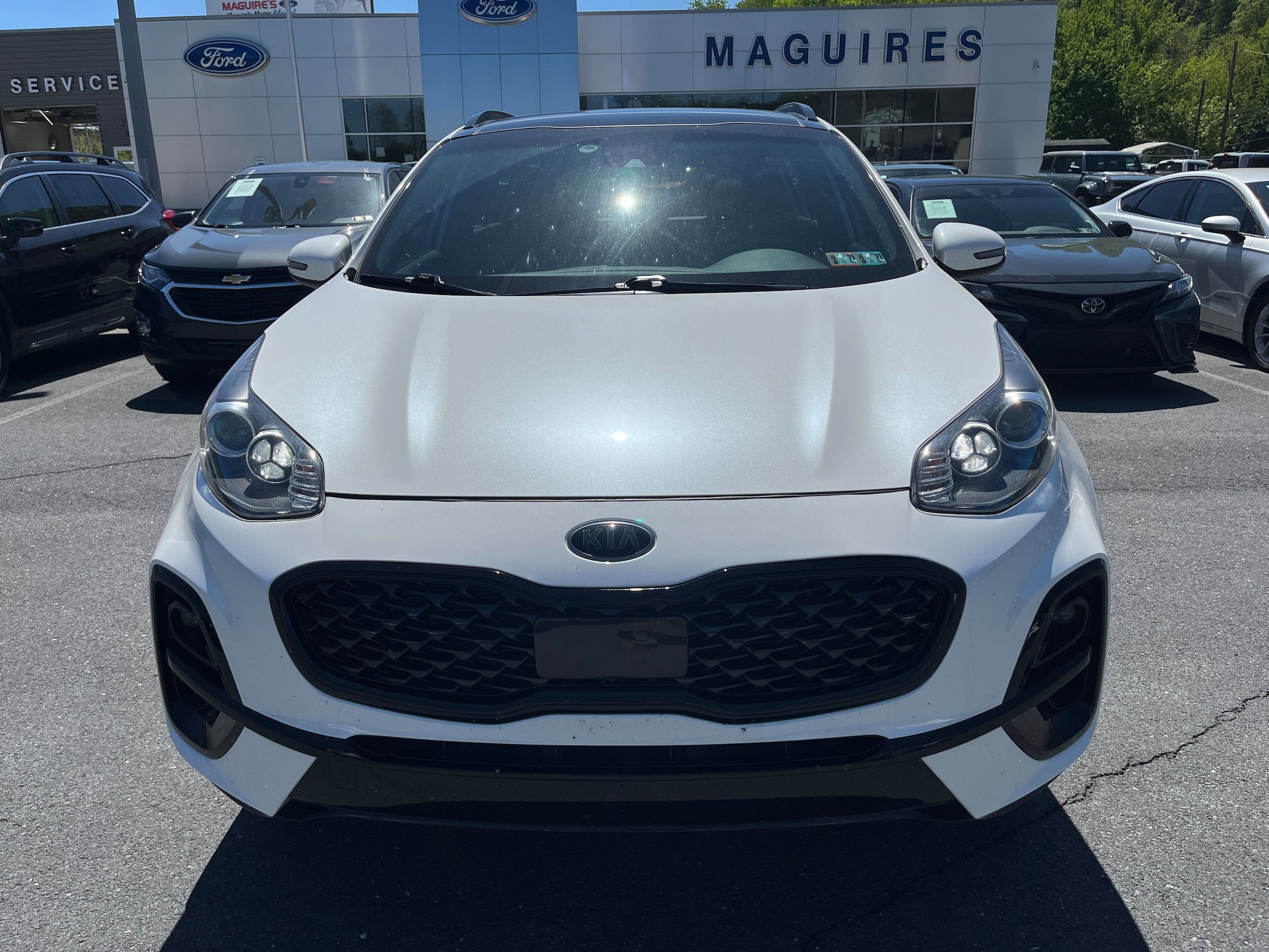 Used 2022 Kia Sportage Nightfall Edition w/ Nighfall AWD Premium Package image 2