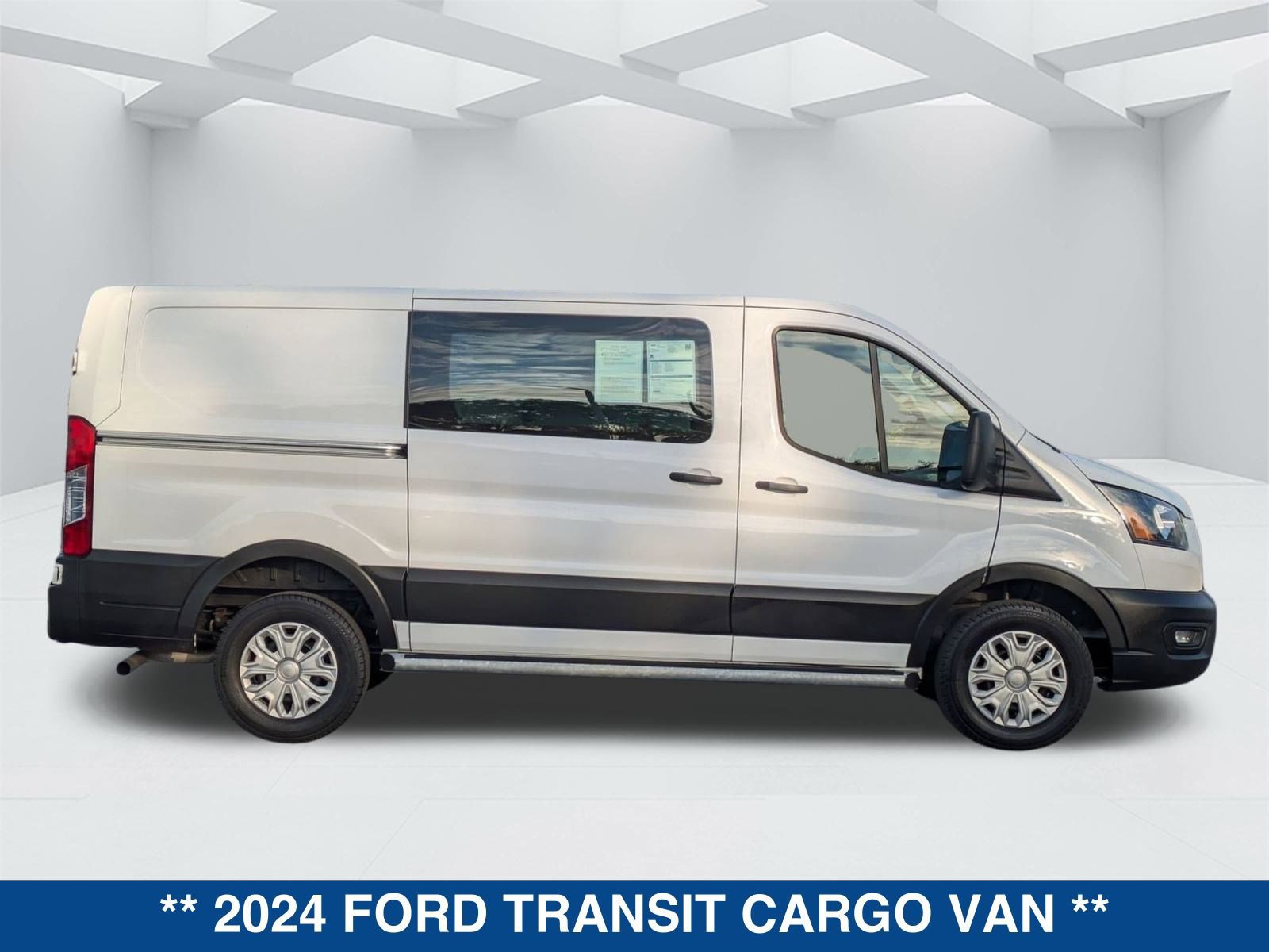 Certified 2024 Ford Transit 250 Low Roof w/ Exterior Upgrade Package image 3