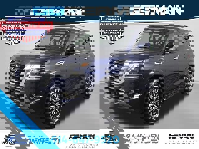 Used 2021 Nissan Armada SL w/ Captain's Chairs Package