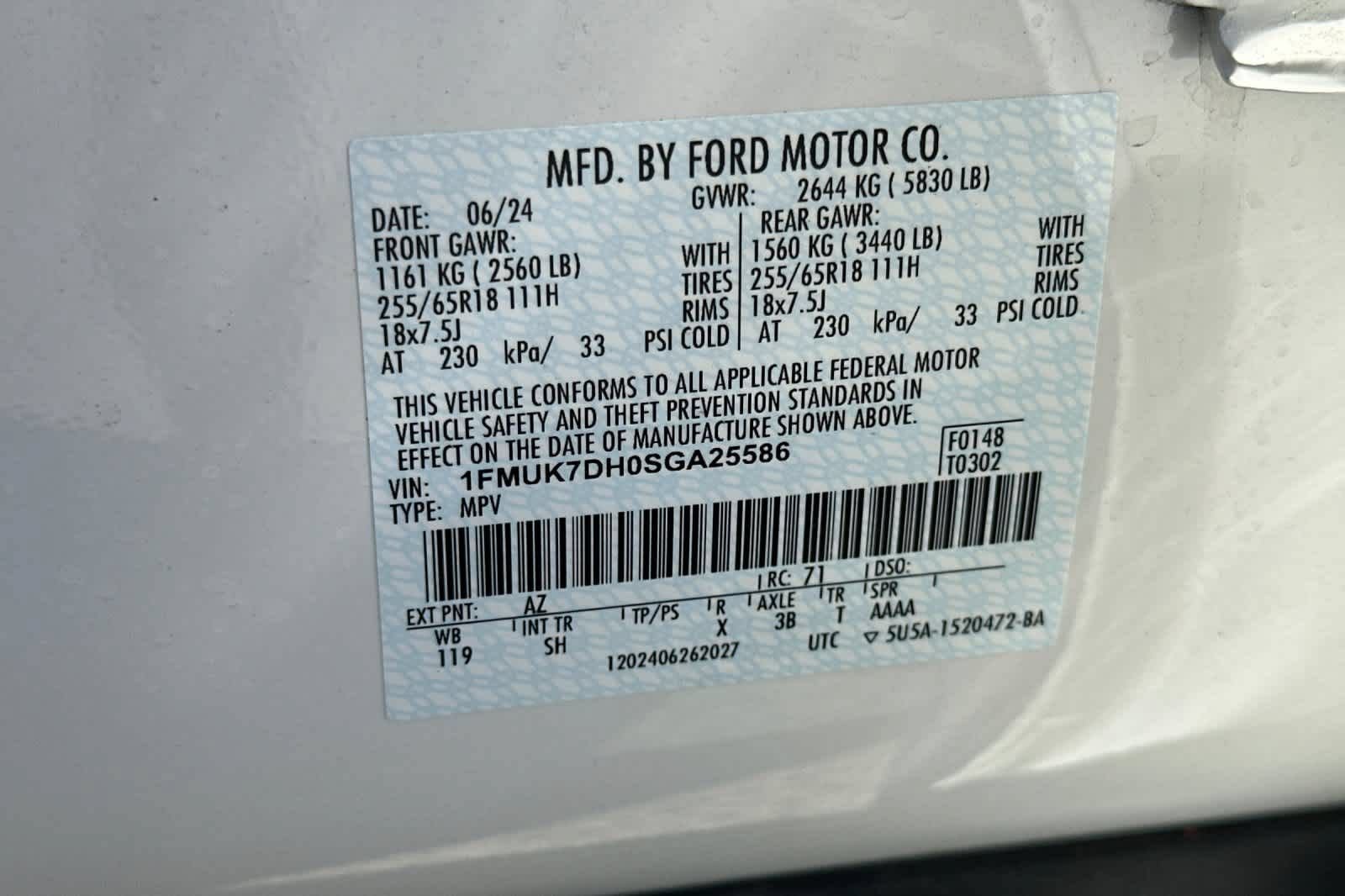 Certified 2025 Ford Explorer Active w/ Active Comfort Package RWD image 31