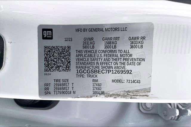 Used 2023 Chevrolet Colorado W/T w/ WT Convenience Package image 34