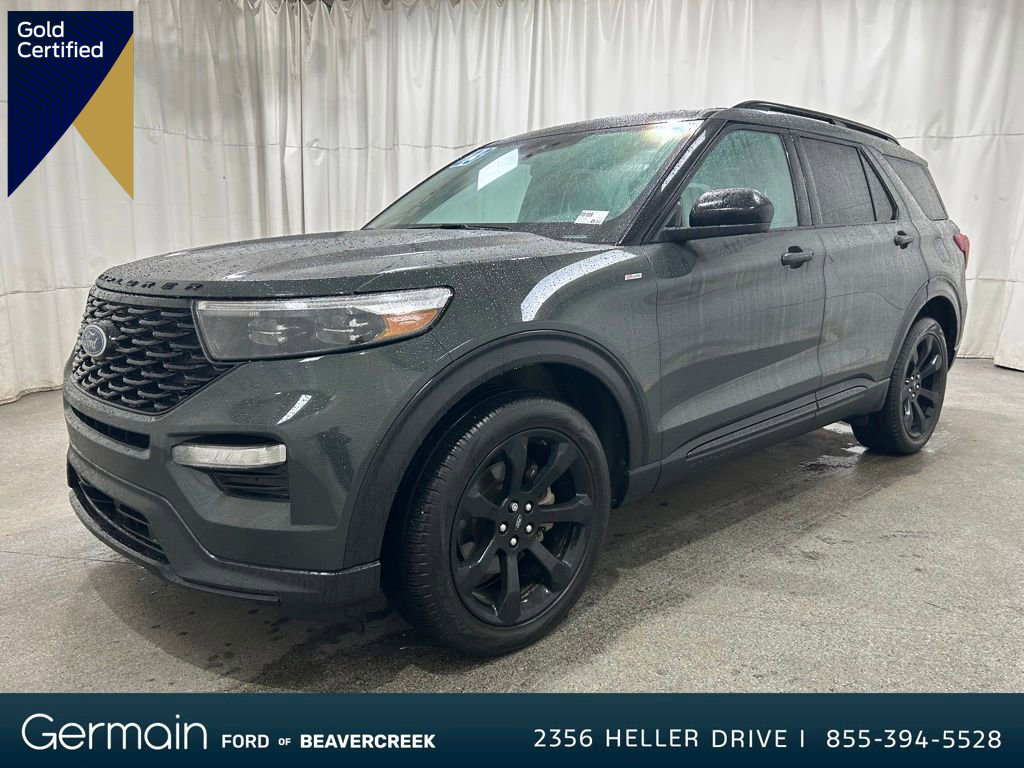 Certified 2023 Ford Explorer ST-Line w/ Class IV Trailer Tow Package