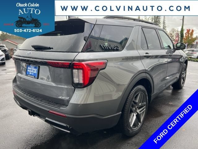 Certified 2025 Ford Explorer ST-Line w/ ST-Line Street Pack AWD/4WD image 7