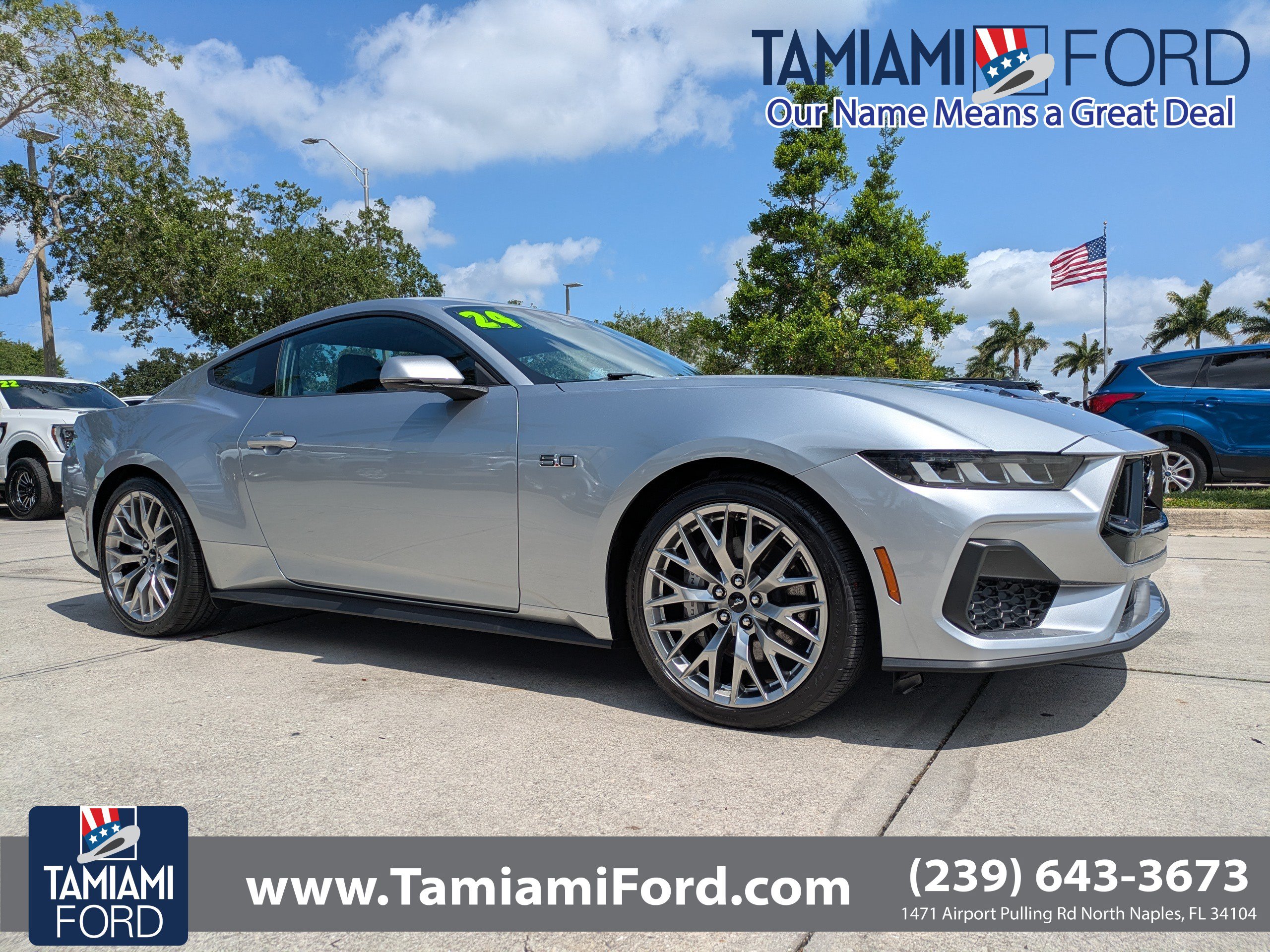 Certified 2024 Ford Mustang GT Premium RWD image 1