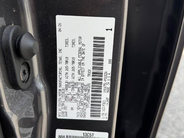 Used 2026 Toyota Tundra SR5 AWD/4WD image 28