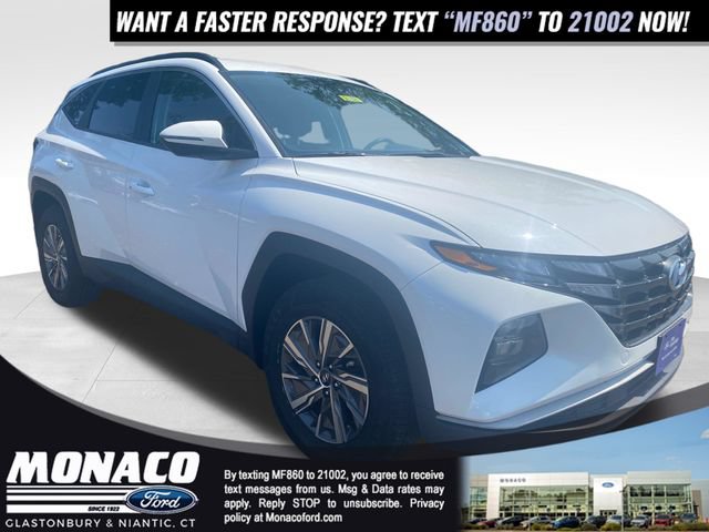 Used 2022 Hyundai Tucson Blue AWD/4WD image 1