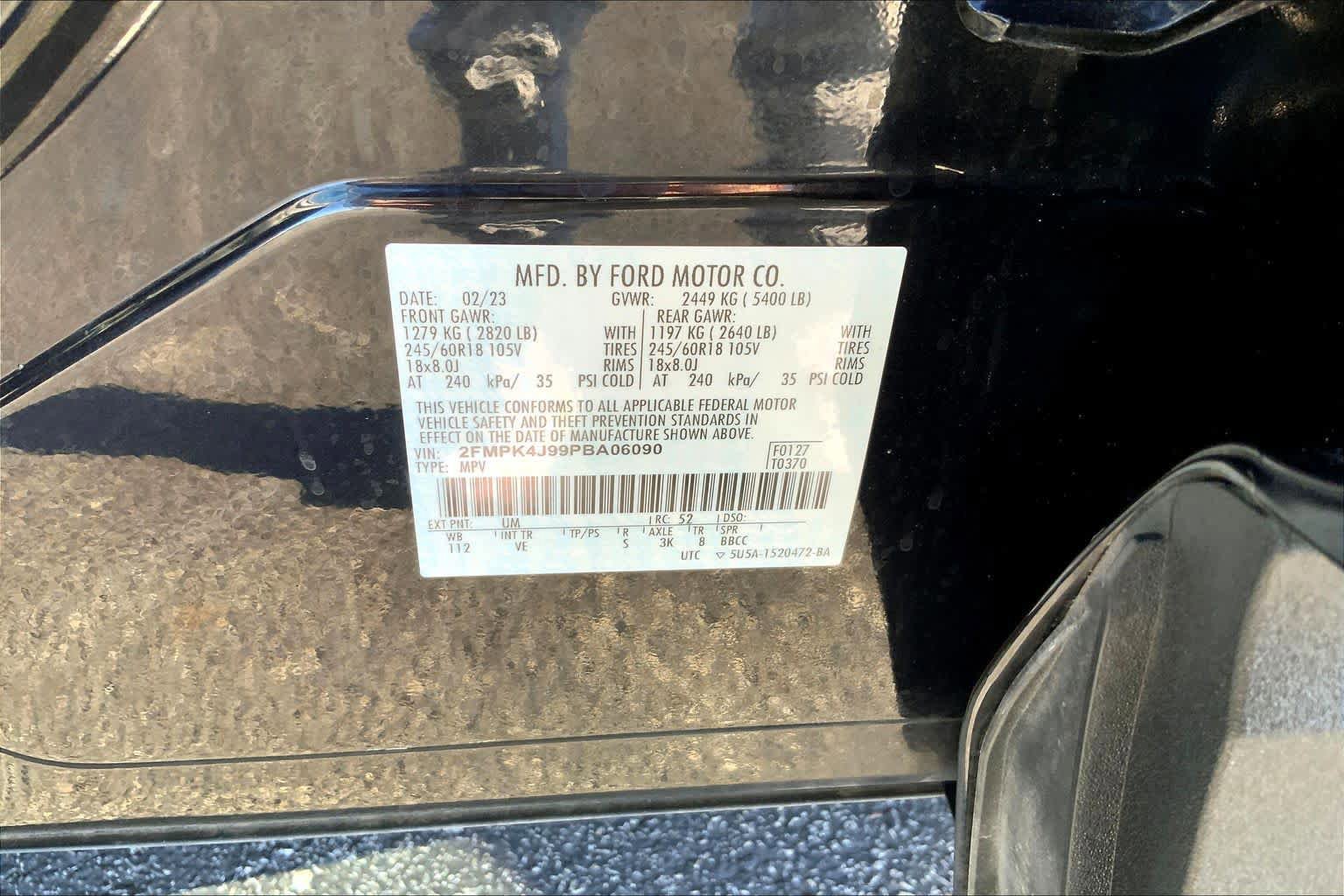 Certified 2023 Ford Edge SEL w/ Convenience Package AWD/4WD image 31