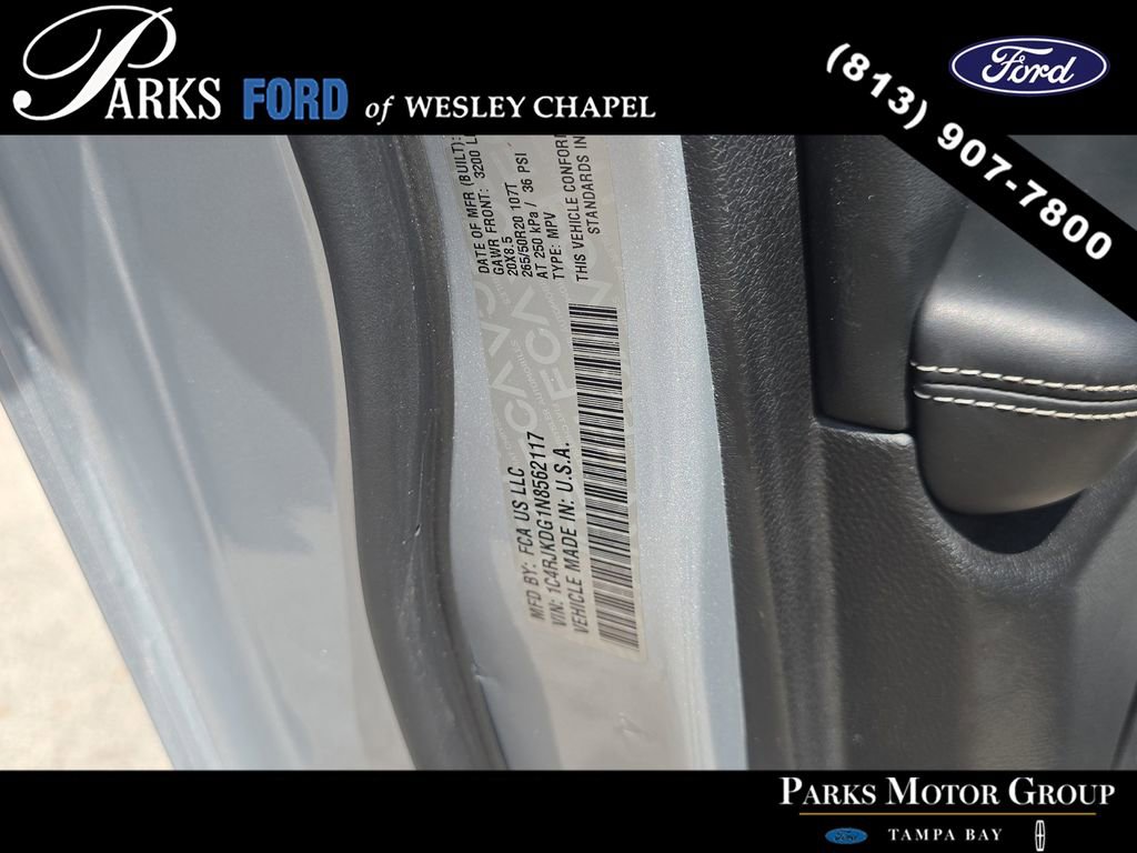 Used 2022 Jeep Grand Cherokee L Overland AWD/4WD image 32