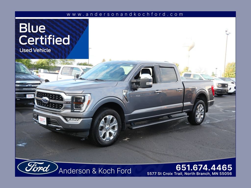 Certified 2021 Ford F150 Platinum w/ Equipment Group 701A High
