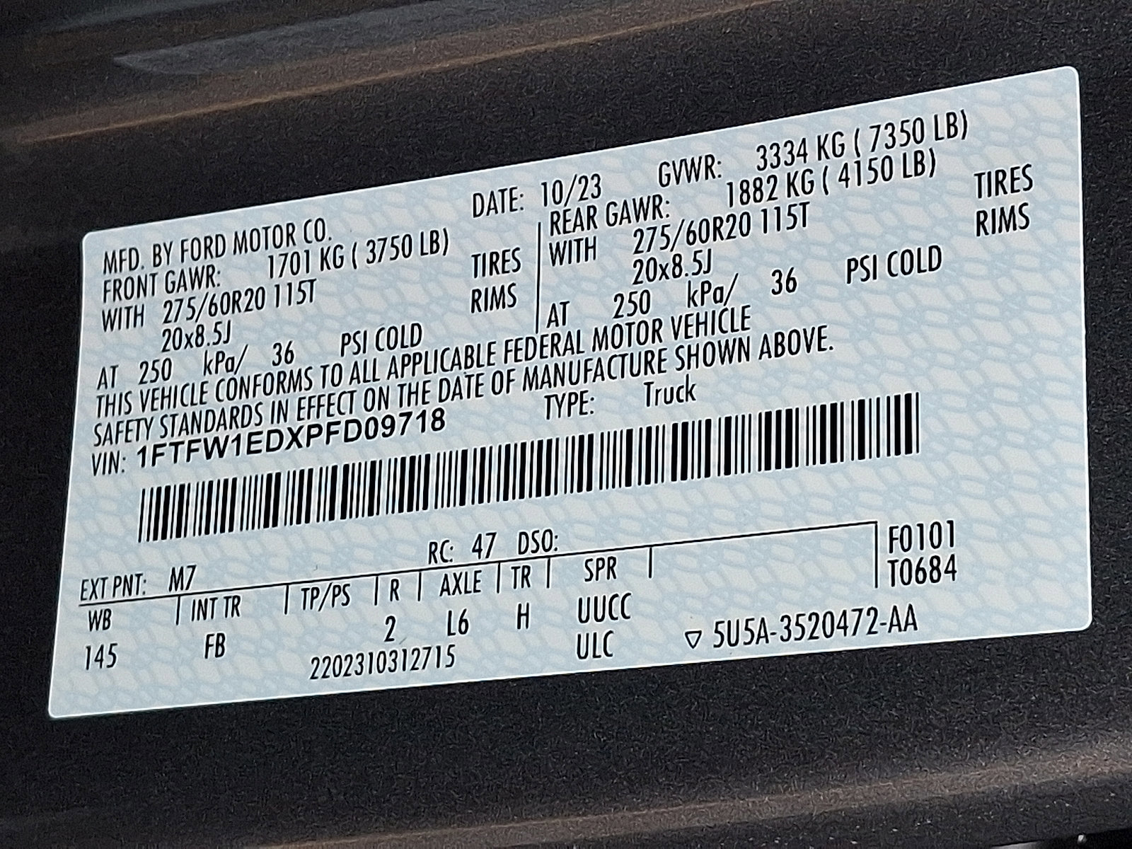 Certified 2023 Ford F150 XLT w/ Equipment Group 302A High image 26