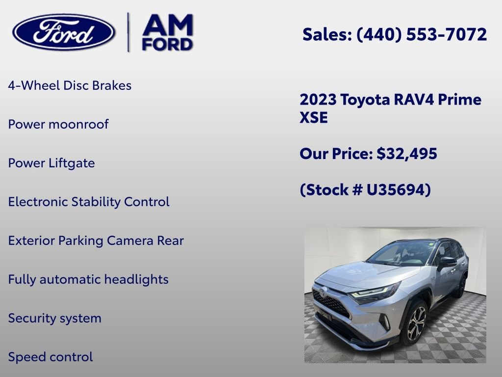 Used 2023 Toyota RAV4 XSE AWD/4WD image 12