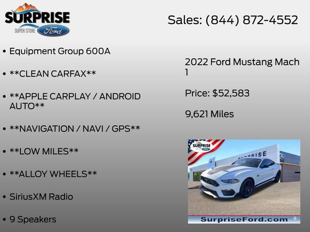 Certified 2022 Ford Mustang Mach 1 RWD image 7