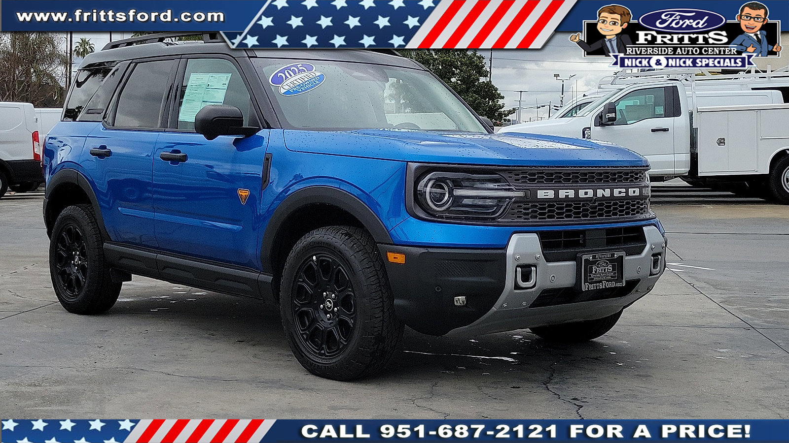 Certified 2025 Ford Bronco Sport Badlands image 3