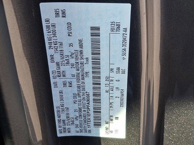 Certified 2023 Ford F150 XLT w/ Equipment Group 302A High image 28