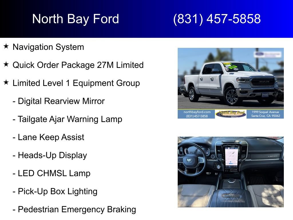Used 2023 RAM 1500 Limited AWD/4WD image 8