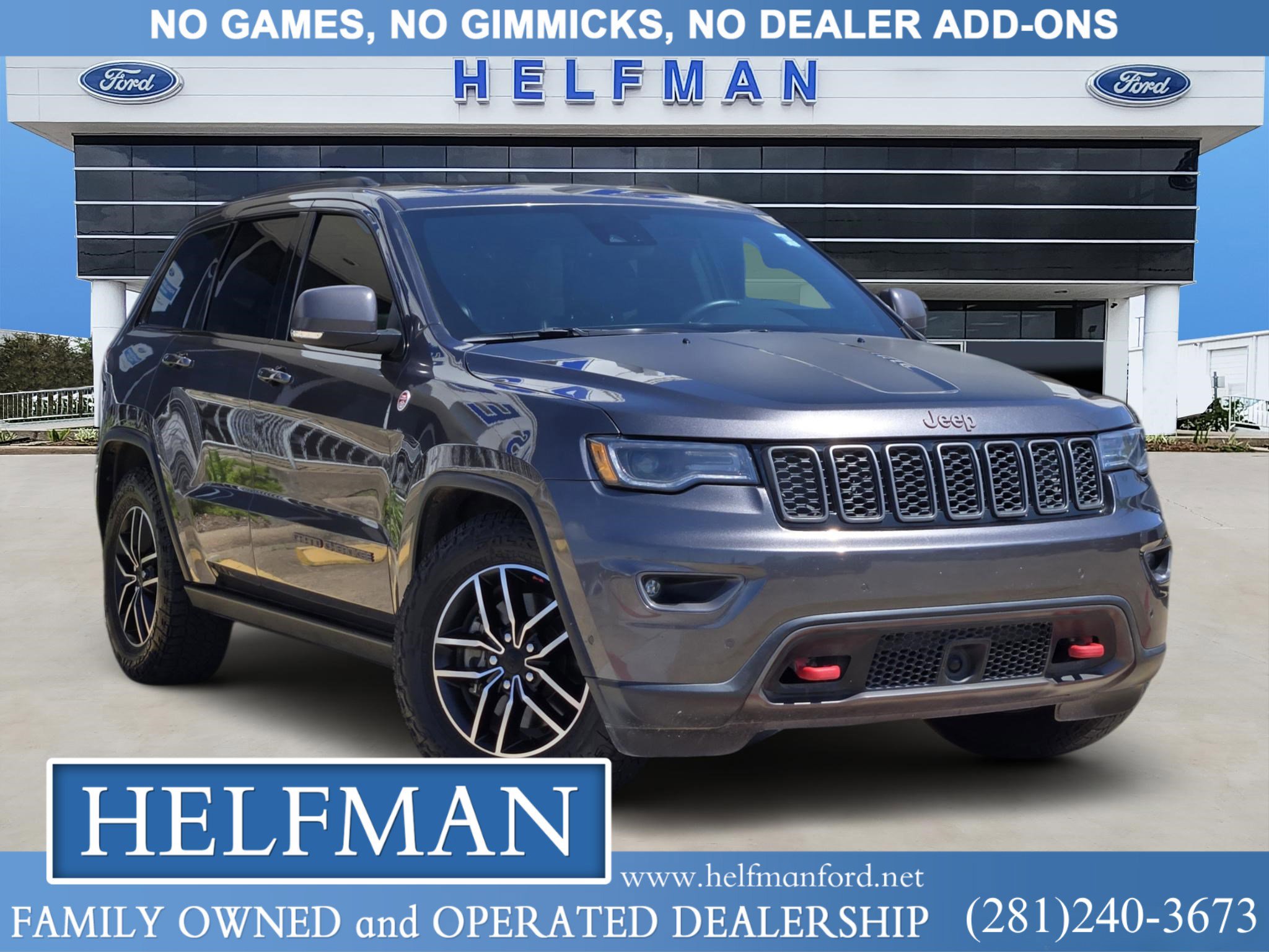 Used 2018 Jeep Grand Cherokee Trailhawk w/ Trailhawk Luxury Group