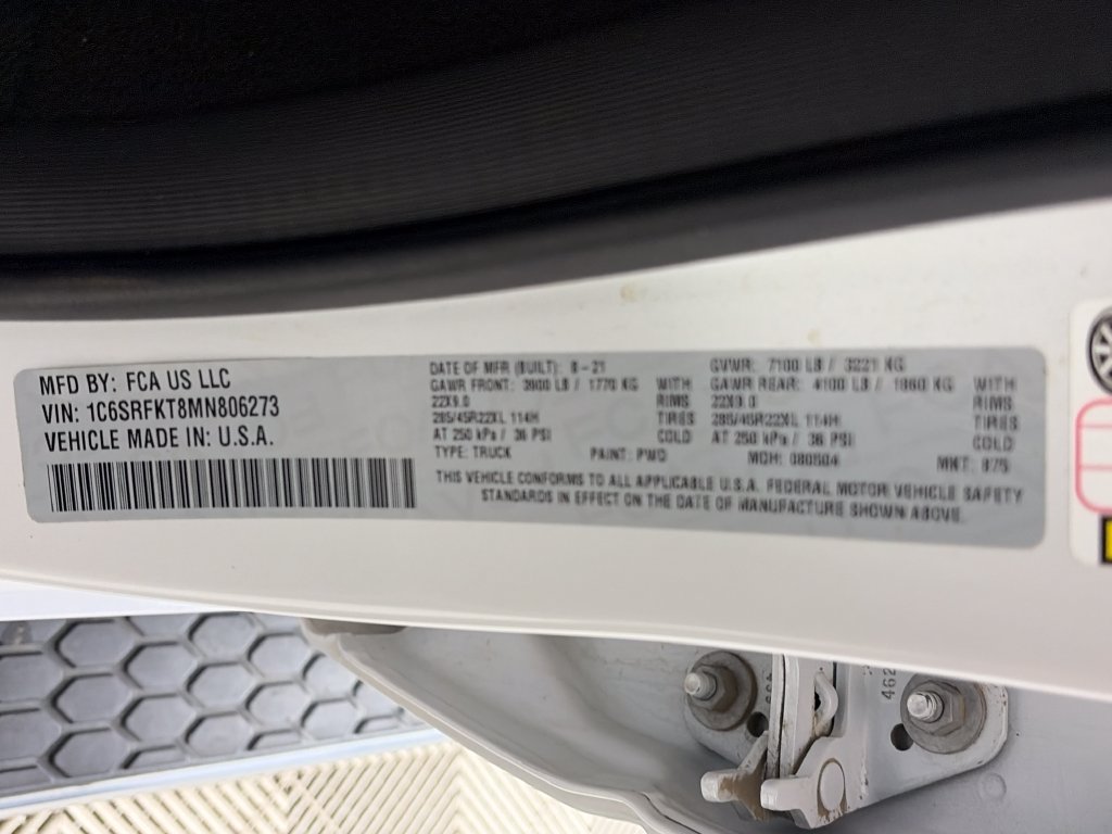 Used 2021 RAM 1500 Limited w/ Bed Utility Group AWD/4WD image 9
