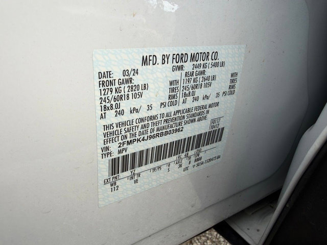 Certified 2024 Ford Edge SEL w/ Convenience Package AWD/4WD image 22
