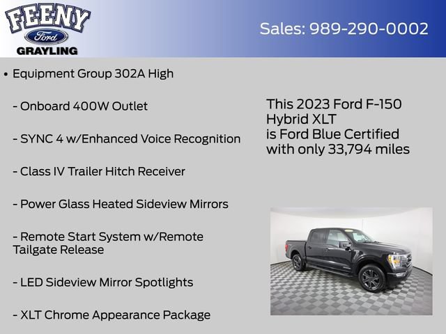 Certified 2023 Ford F150 XLT w/ Equipment Group 302A High AWD/4WD image 8