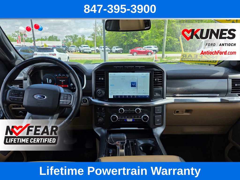 Certified 2022 Ford F150 Lariat w/ Equipment Group 502A High AWD/4WD image 14