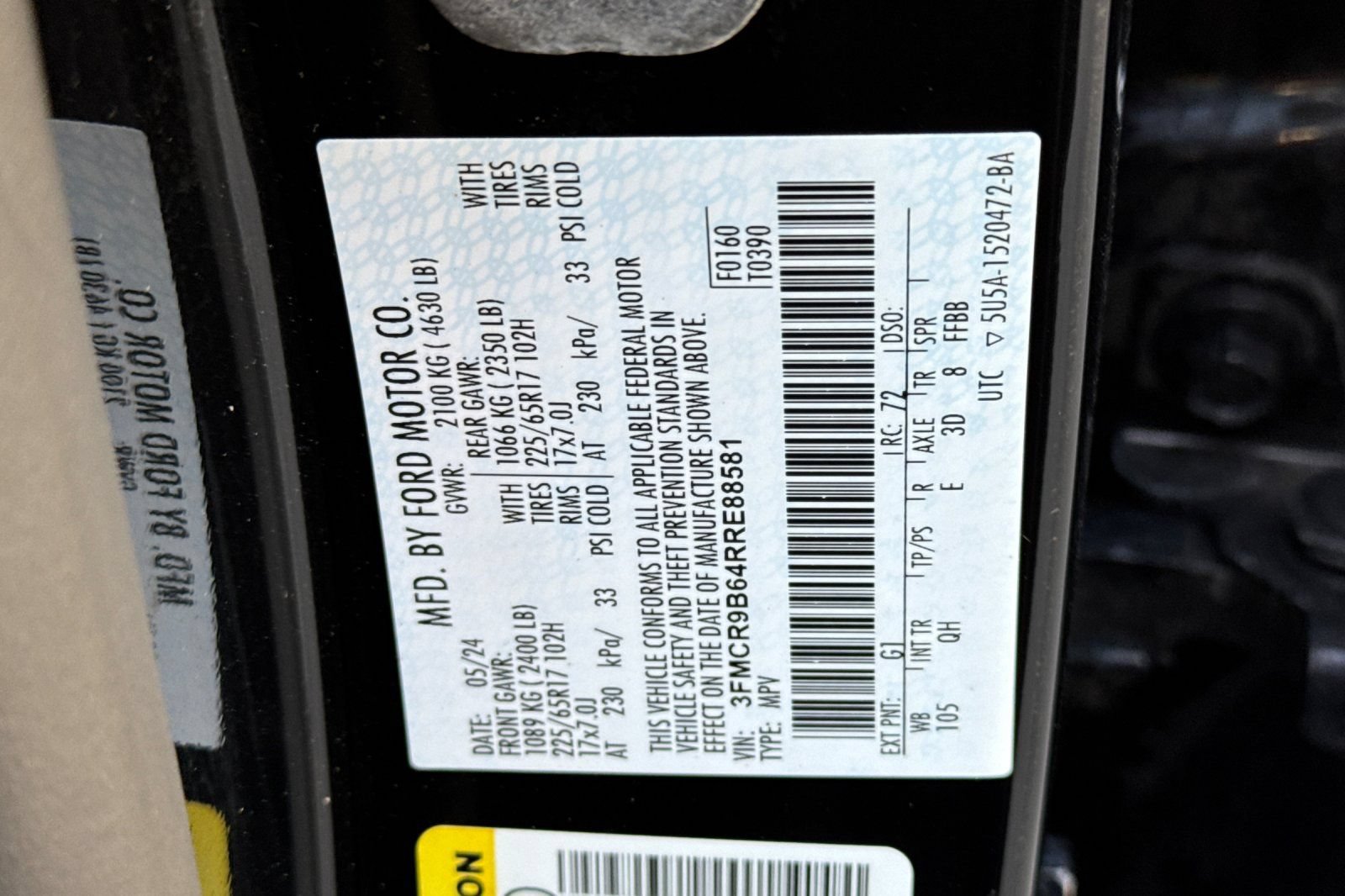 Certified 2024 Ford Bronco Sport Big Bend AWD/4WD image 31