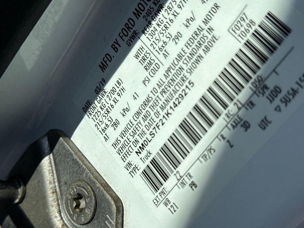 Certified 2019 Ford Transit Connect XLT image 16