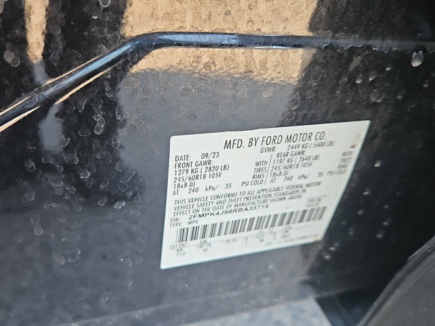 Certified 2024 Ford Edge SEL w/ Convenience Package image 21