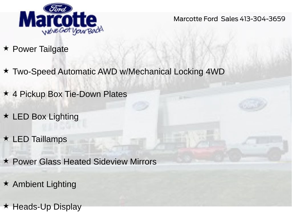Certified 2025 Ford F150 Tremor w/ Equipment Group 402A High AWD/4WD image 36
