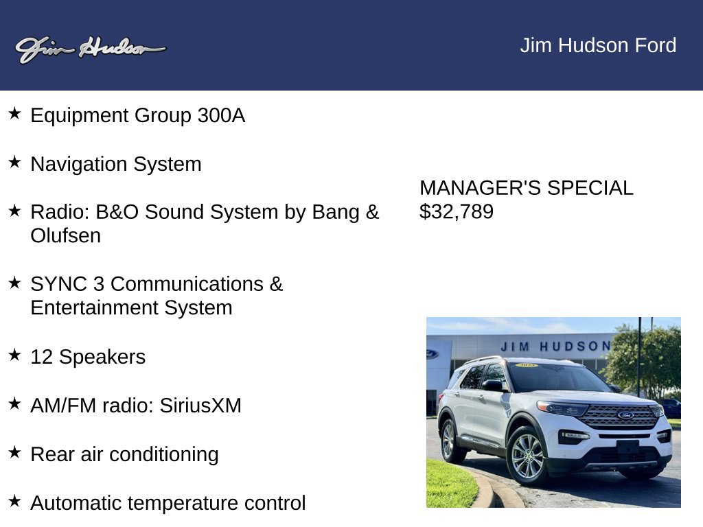 Certified 2023 Ford Explorer Limited AWD/4WD image 12