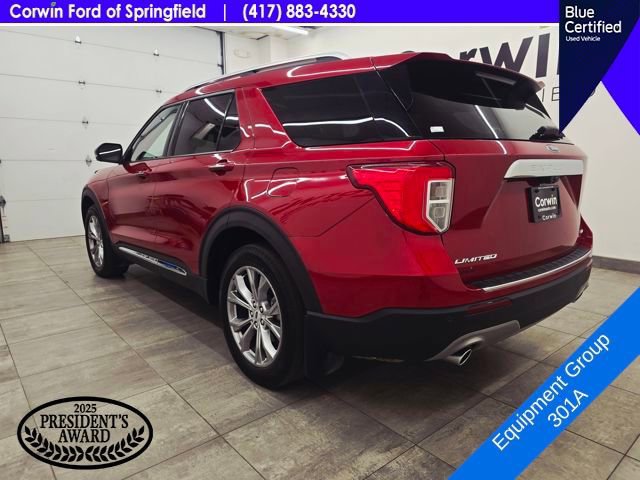 Certified 2022 Ford Explorer Limited w/ Equipment Group 301A AWD/4WD image 4